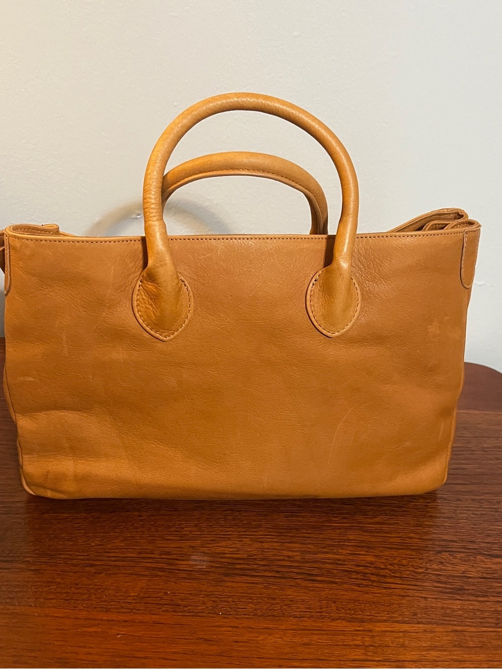 NWT Elisabetta Mark and Graham Italian Leather Tote Sauvage Made in Italy - Picture 5 of 11